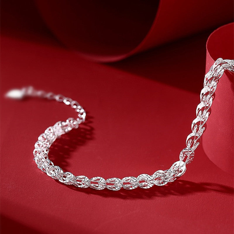 Openwork Silver Bracelet