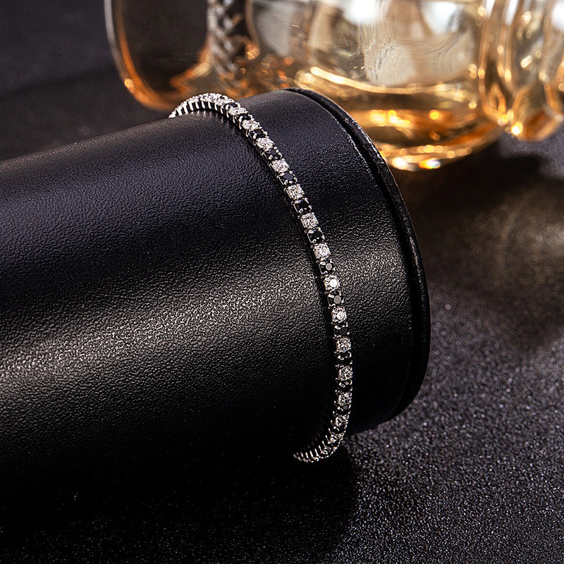 Full Pavé Tennis Bracelet