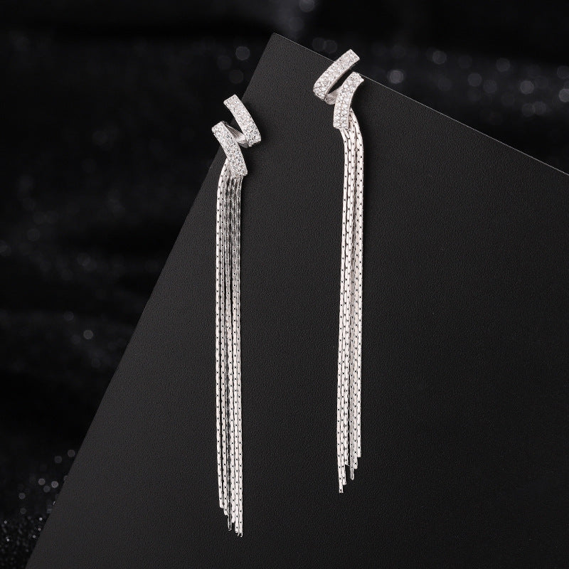Long Tassel Earrings