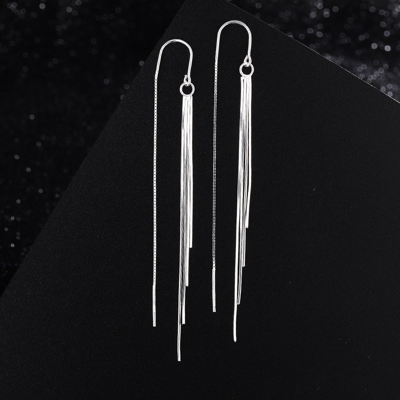 Snake Chain Drop Earrings
