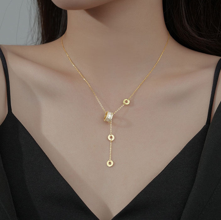 Collarbone Tassel Necklace