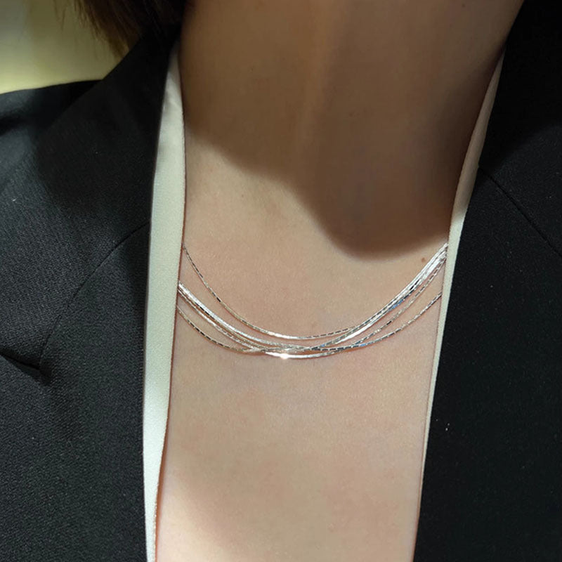 Bamboo Link Necklace